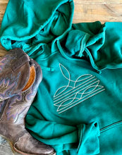 Load image into Gallery viewer, Boot Stitch Embroidered Hoodie
